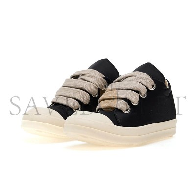 RICK OWENS DRKSHDW JUMBO LACE PUFFER LOW SNEAKS